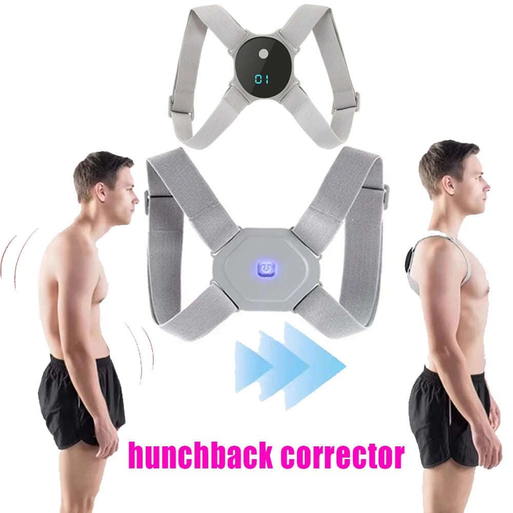 Corrector de postura inteligente con vibración