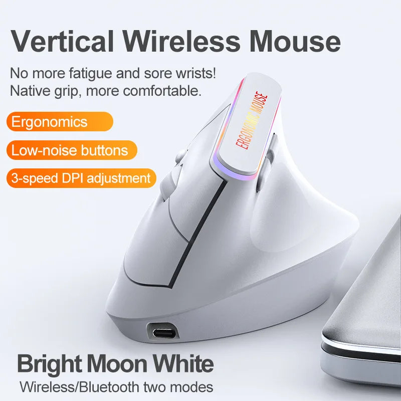 Vertix – Ratón vertical inalámbrico
