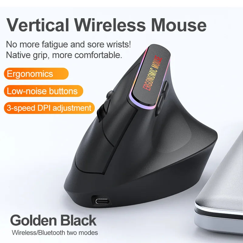Vertix – Ratón vertical inalámbrico