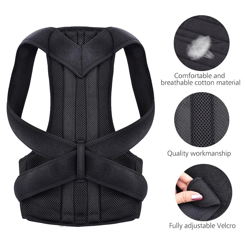 Corrector de postura y soporte lumbar
