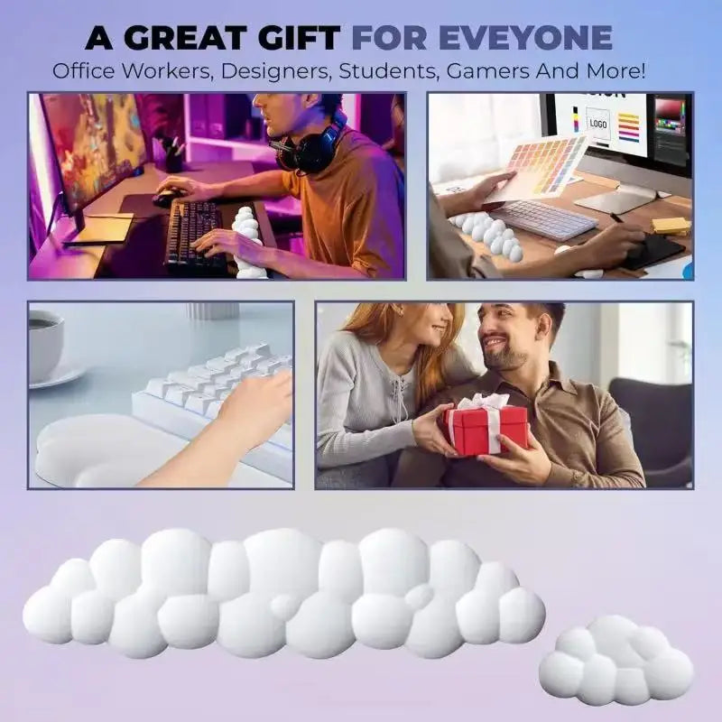 Nube – Reposamuñecas ergonómico para escritorio