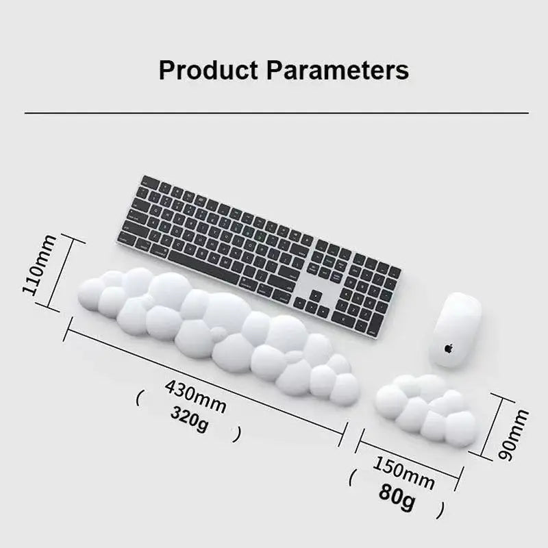 Nube – Reposamuñecas ergonómico para escritorio